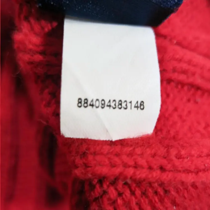 チャップス ニット レッド サイズ1X 刺繍ロゴ 金ボタン ゴールド 赤 長袖 | Vintage.City 빈티지숍, 빈티지 코디 정보