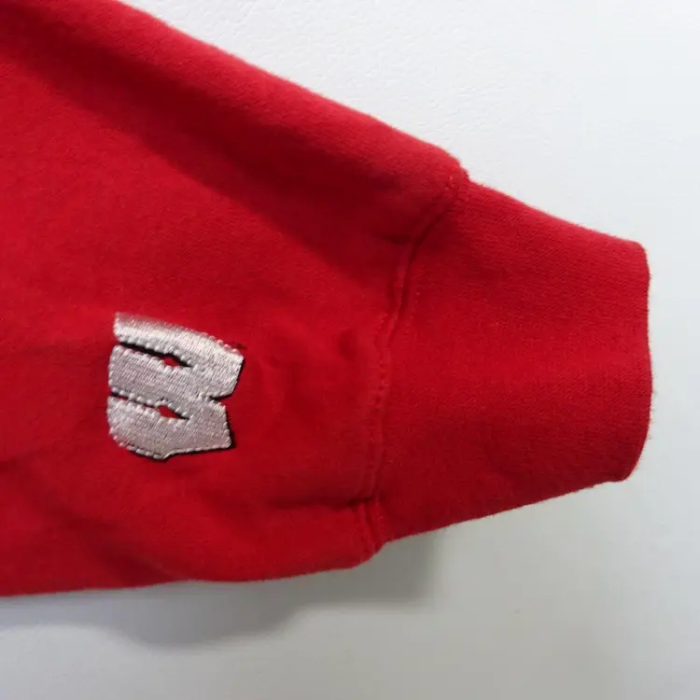 ウィシコンシン カレッジパーカー XL レッド フード 胸ロゴ 袖ロゴ アニマル 6852 | Vintage.City 빈티지숍, 빈티지 코디 정보