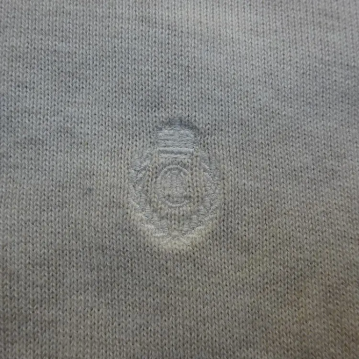 チャップス ニットベスト L アイボリー 綿100％ 刺繍ロゴ Vネック ラルフ | Vintage.City 古着屋、古着コーデ情報を発信