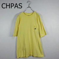 チャップス ラルフローレン Tシャツ L クリーム色 半袖 胸ポケット 刺繍 | Vintage.City 빈티지숍, 빈티지 코디 정보
