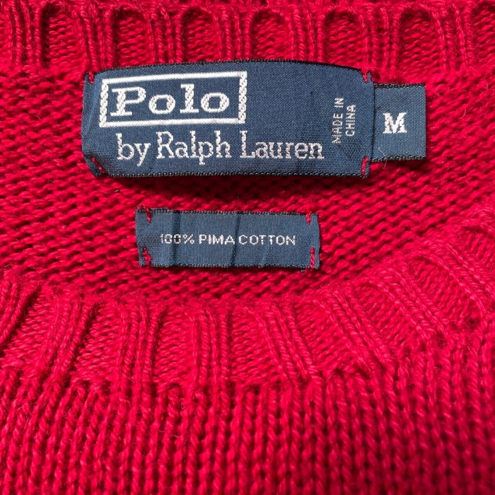 Polo by Ralph Lauren ポロバイラルフローレン コットンニット メンズM | Vintage.City 古着屋、古着コーデ情報を発信
