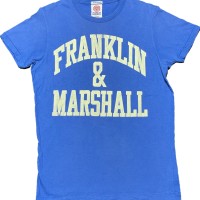 MADE IN ITALY製 FRANKLIN MARSHALL Classic 半袖Tシャツ ブルー Sサイズ | Vintage.City 古着屋、古着コーデ情報を発信