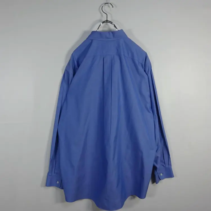 エルエルビーン 長袖シャツ サイズ16.1/2 ブルー 企業ロゴ  胸ポケット | Vintage.City 古着屋、古着コーデ情報を発信