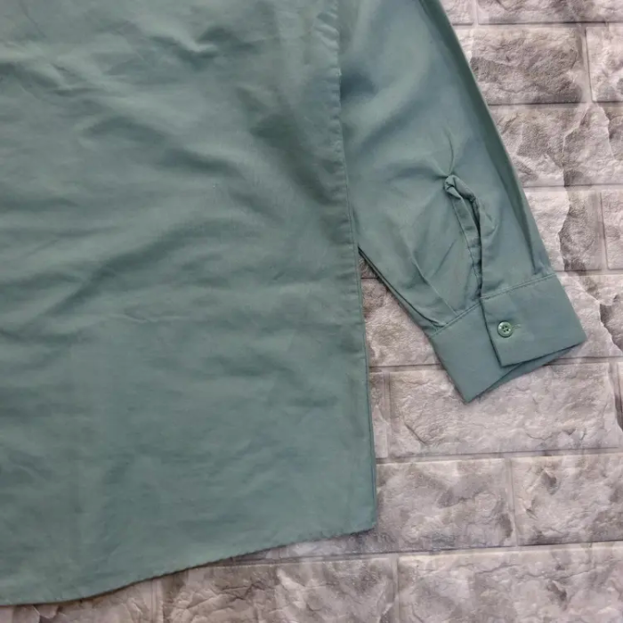 レッドキャップ ワークシャツ L ミントグリーン 刺繍ロゴ 胸ポケット 長袖 緑 | Vintage.City 빈티지숍, 빈티지 코디 정보