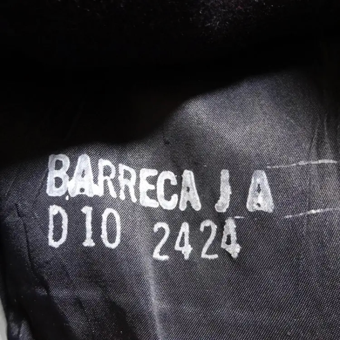 BARRECA ピーコート ブラック シンプル ミディ丈 黒 ボタン ポケット | Vintage.City 古着屋、古着コーデ情報を発信