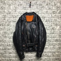 重厚 Germany Leather ドイツ ヴィンテージ レザーライダース | Vintage.City 古着屋、古着コーデ情報を発信