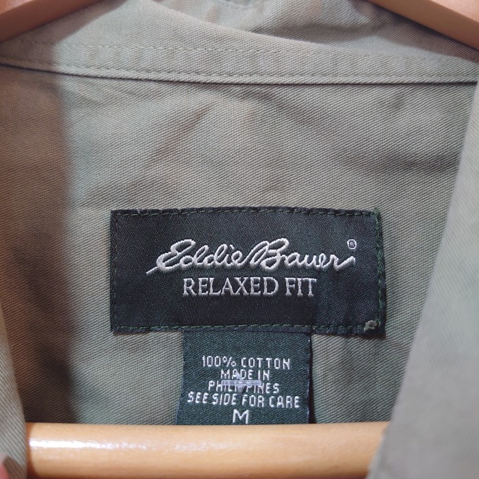 Eddie Bauer plain BD shirt | Vintage.City 빈티지숍, 빈티지 코디 정보