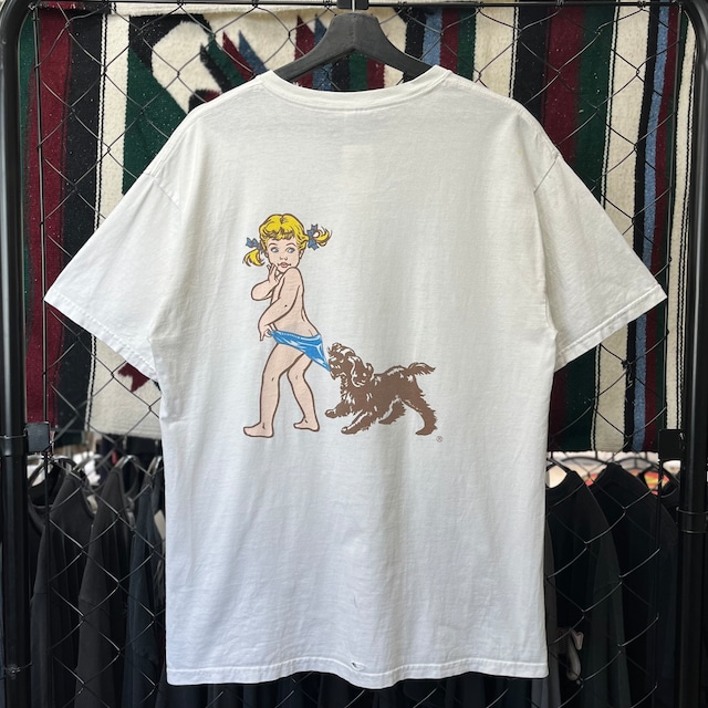 NEW人気USA製 90s コパトーン Tシャツ シングルステッチ アート 古着 XL トップス