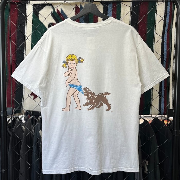 USA製 コパトーン Tシャツ シングルステッチ アート 90s 古着 XL-