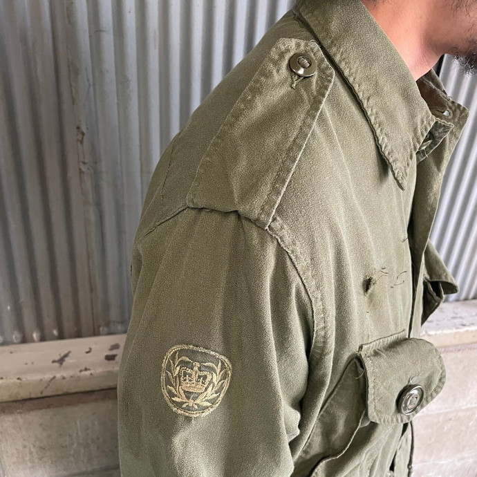 80年代 カナダ軍 MK2 ミリタリー フィールドジャケット シャツ