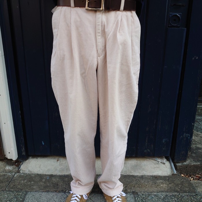 two-tuck corduroy pants | Vintage.City 빈티지숍, 빈티지 코디 정보