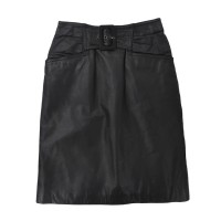 U・L・C ベルテッドレザースカート 7 ブラック | Vintage.City 빈티지숍, 빈티지 코디 정보