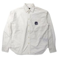 POLO RALPH LAUREN オックスフォードシャツ 8 ホワイト コットン ロゴ刺繍 | Vintage.City 빈티지숍, 빈티지 코디 정보