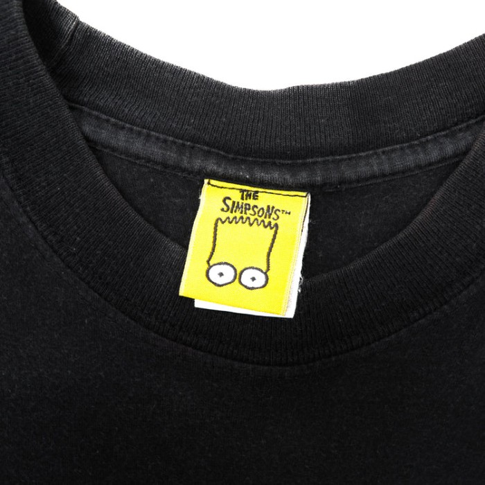 JERZEES クルーネックTシャツ S ブラック コットン THE SIMPSONS 90年代 | Vintage.City 古着屋、古着コーデ情報を発信