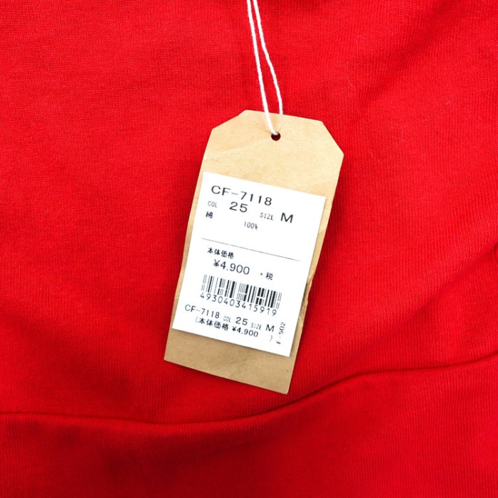 Cafetty オーバーサイズTシャツ M レッド コットン CF-7118 未使用品 | Vintage.City 古着屋、古着コーデ情報を発信
