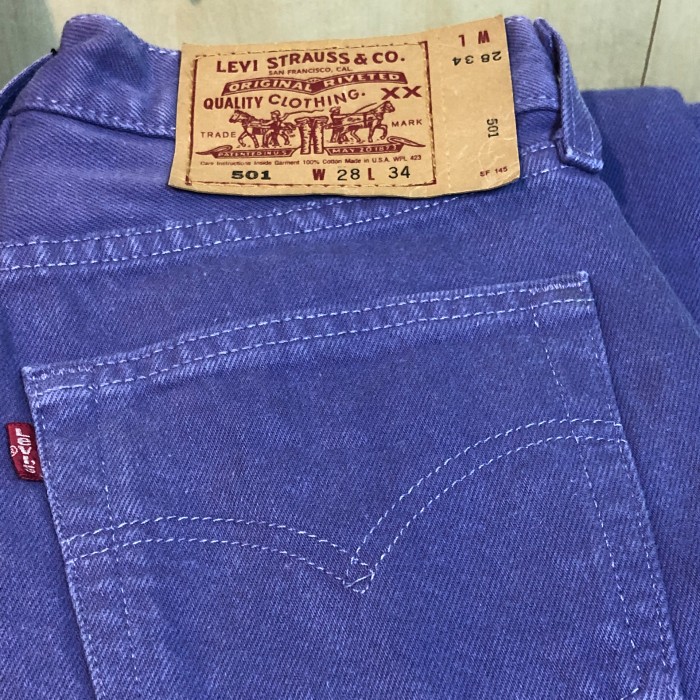 Levi's501 color MADEinU.S.A. | Vintage.City 古着屋、古着コーデ情報を発信