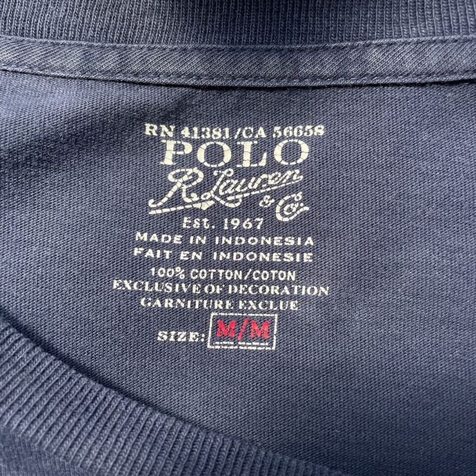 Polo Ralph Lauren ポロラルフローレン ポケット ロングTシャツ メンズ 