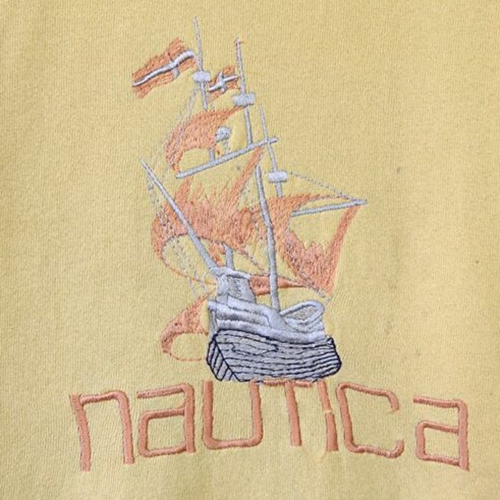 80S USA製 オールド ノーティカ 刺繍プリント ヴィンテージ スウェット トレーナー メンズXL 初期タグ nautica 古着 @CF0145 | Vintage.City 古着屋、古着コーデ情報を発信