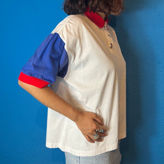 90s Golf Embroidery Polo Shirt | Vintage.City 古着屋、古着コーデ情報を発信