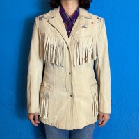 70s William Barry Fringe Suede Jacket | Vintage.City Vintage Shops, Vintage Fashion Trends