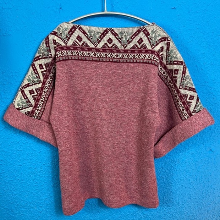70s Short Sleeve Knit Tops | Vintage.City 古着屋、古着コーデ情報を発信
