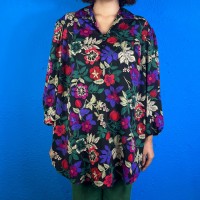 70s Balloon Sleeves Blouse / ブラウス 花柄 Made In USA 総柄 | Vintage.City 古着屋、古着コーデ情報を発信