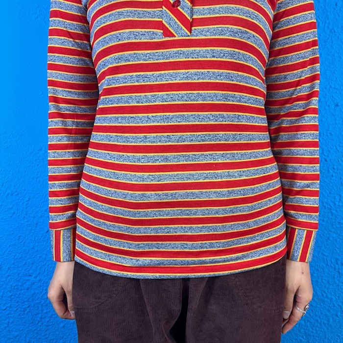 70s Striped Pullover Shirt | Vintage.City Vintage Shops, Vintage Fashion Trends