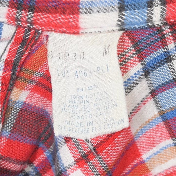 80s USA製 ファイブブラザー ネルシャツ ライトフランネル @CA0998 | Vintage.City 古着屋、古着コーデ情報を発信