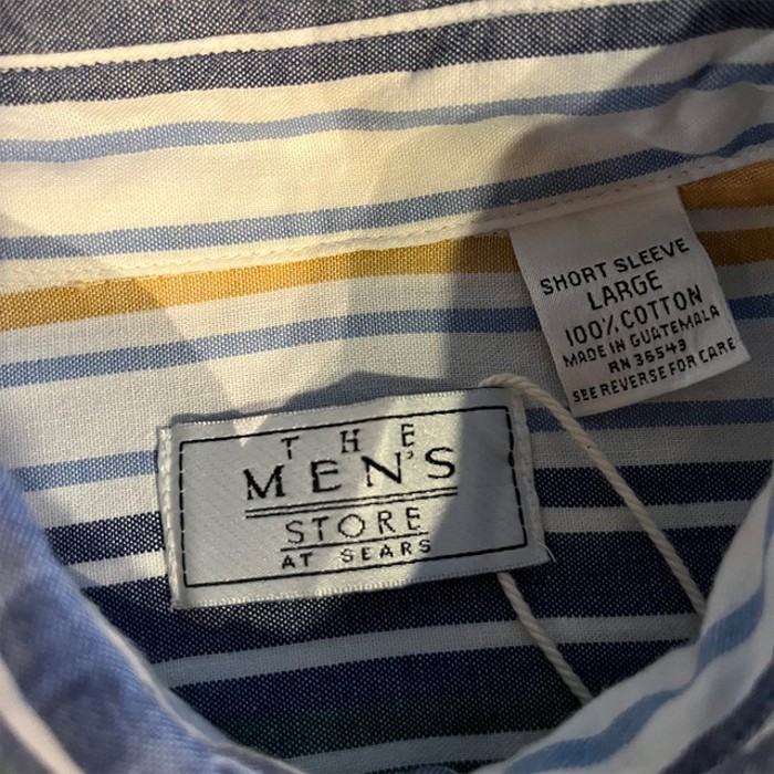 90s SEARS Stripe Button Down Shirt | Vintage.City 古着屋、古着コーデ情報を発信