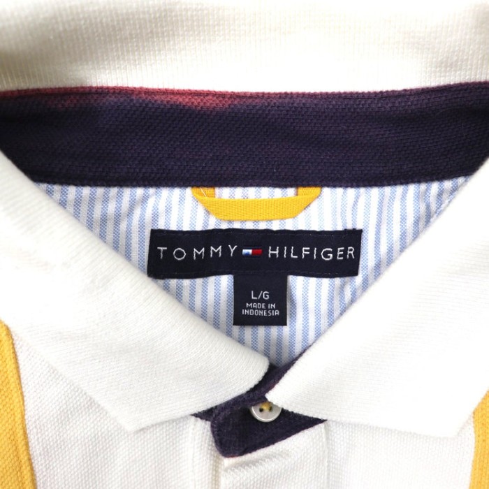 TOMMY HILFIGER ラガーシャツ L イエロー ネイビー コットン 90年代 | Vintage.City Vintage Shops, Vintage Fashion Trends