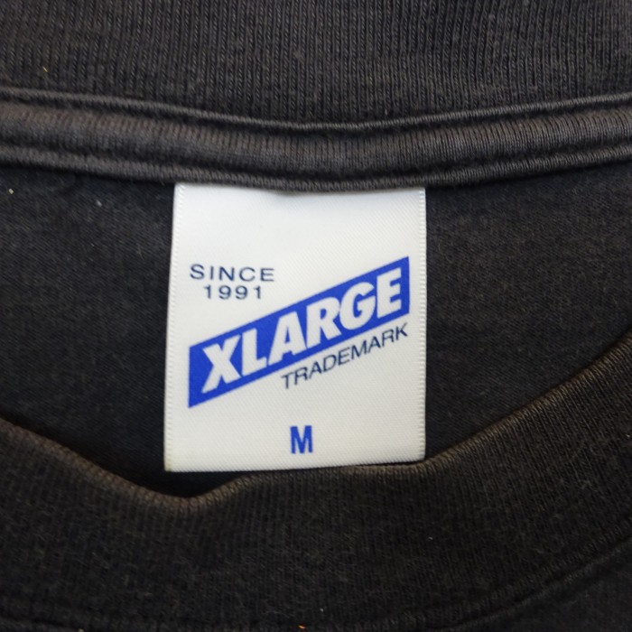 エクストララージ 半袖Tシャツ M ブラック 胸ロゴ シンプル コットン100％ 7730 | Vintage.City 古着屋、古着コーデ情報を発信