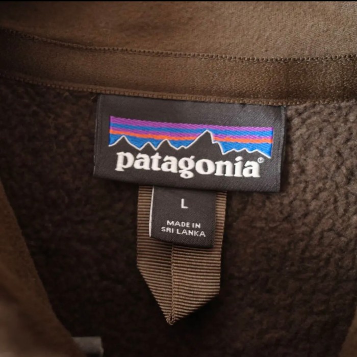 美品！US規格patagoniaパタゴニア ベターセータージャケットLブラウン