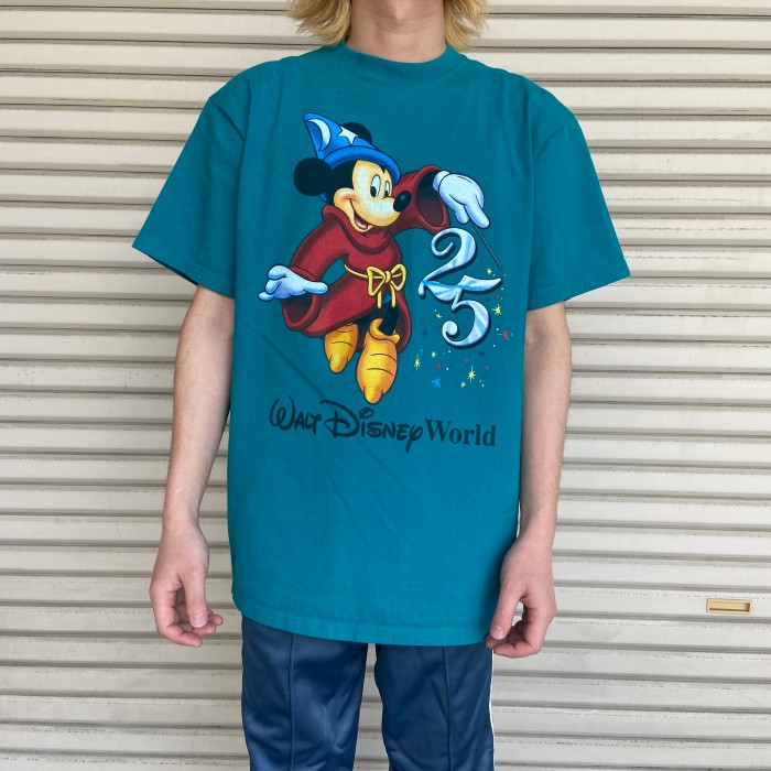 90s vintage Mickey college T
