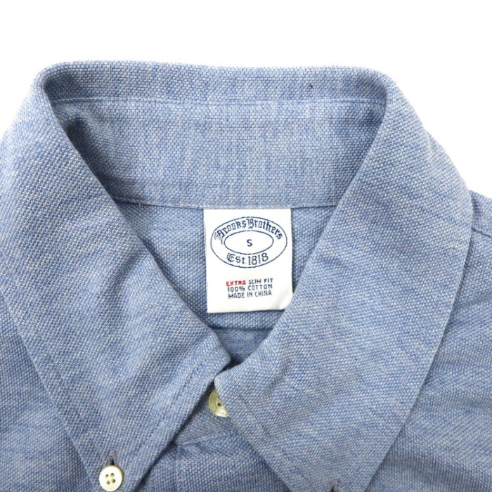 Brooks Brothers 半袖ボタンダウンシャツ S ブルー コットン | Vintage.City 古着屋、古着コーデ情報を発信