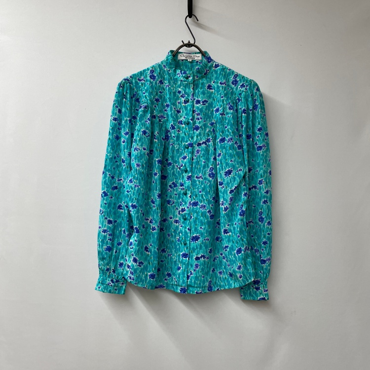 Christian Dior PRET-A-PORTER SHIRT ブラウス シャツ 総柄