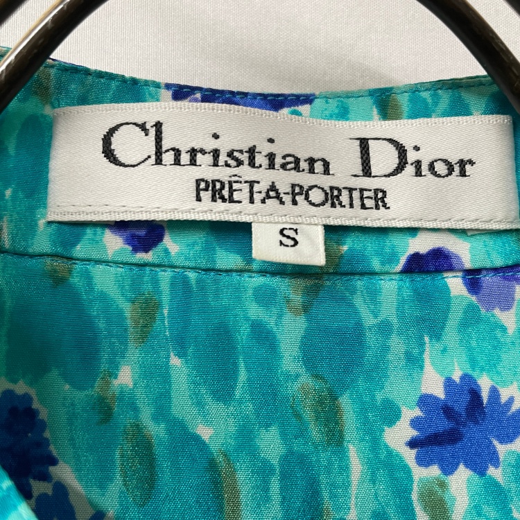 Christian Dior PRET-A-PORTER SHIRT ブラウス シャツ 総柄