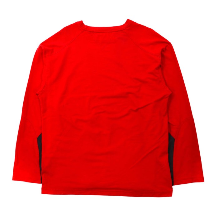 HILFIGER ATHLETICS ロングスリーブTシャツ XXL レッド コットン ビッグサイズ  ロゴプリント | Vintage.City 빈티지숍, 빈티지 코디 정보