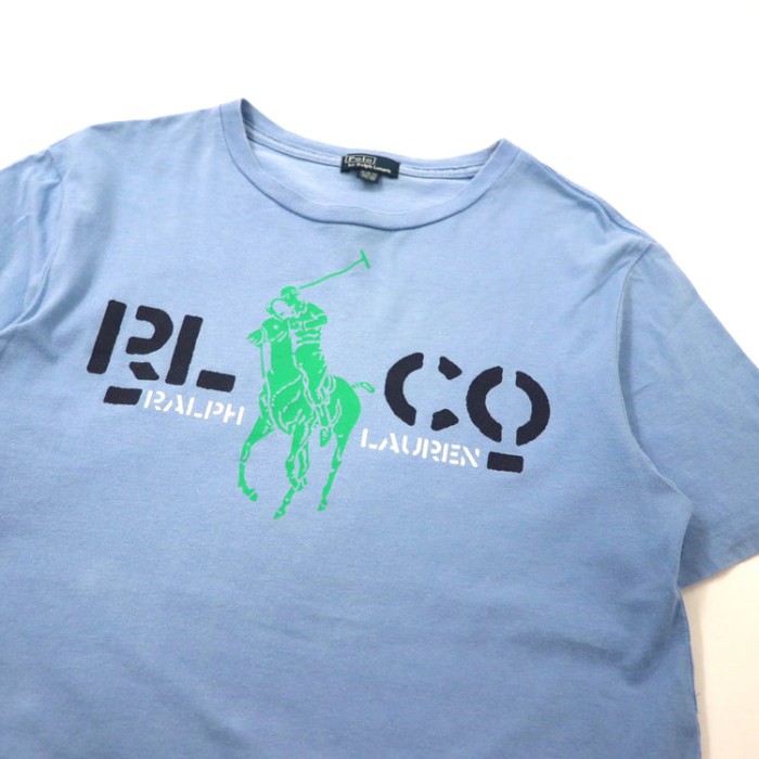 Polo by Ralph Lauren Tシャツ XL ブルー コットン ロゴ ビッグポニープリント | Vintage.City Vintage Shops, Vintage Fashion Trends