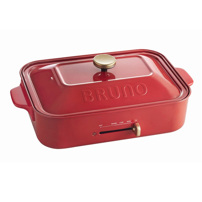 BRUNO ブルーノ ホットプレートグランデサイズ BOE026-RD レッド