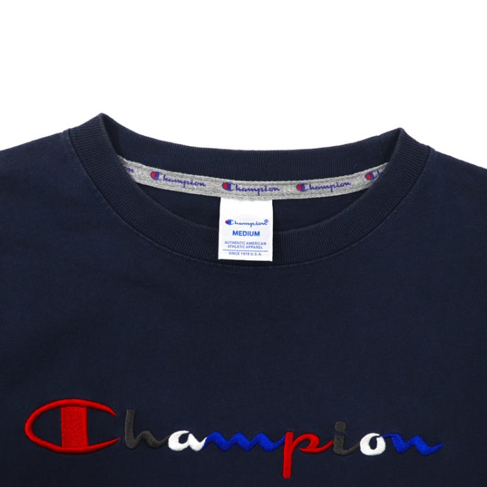 Champion Tシャツ M ネイビー コットン スクリプトロゴ刺繍 | Vintage.City Vintage Shops, Vintage Fashion Trends