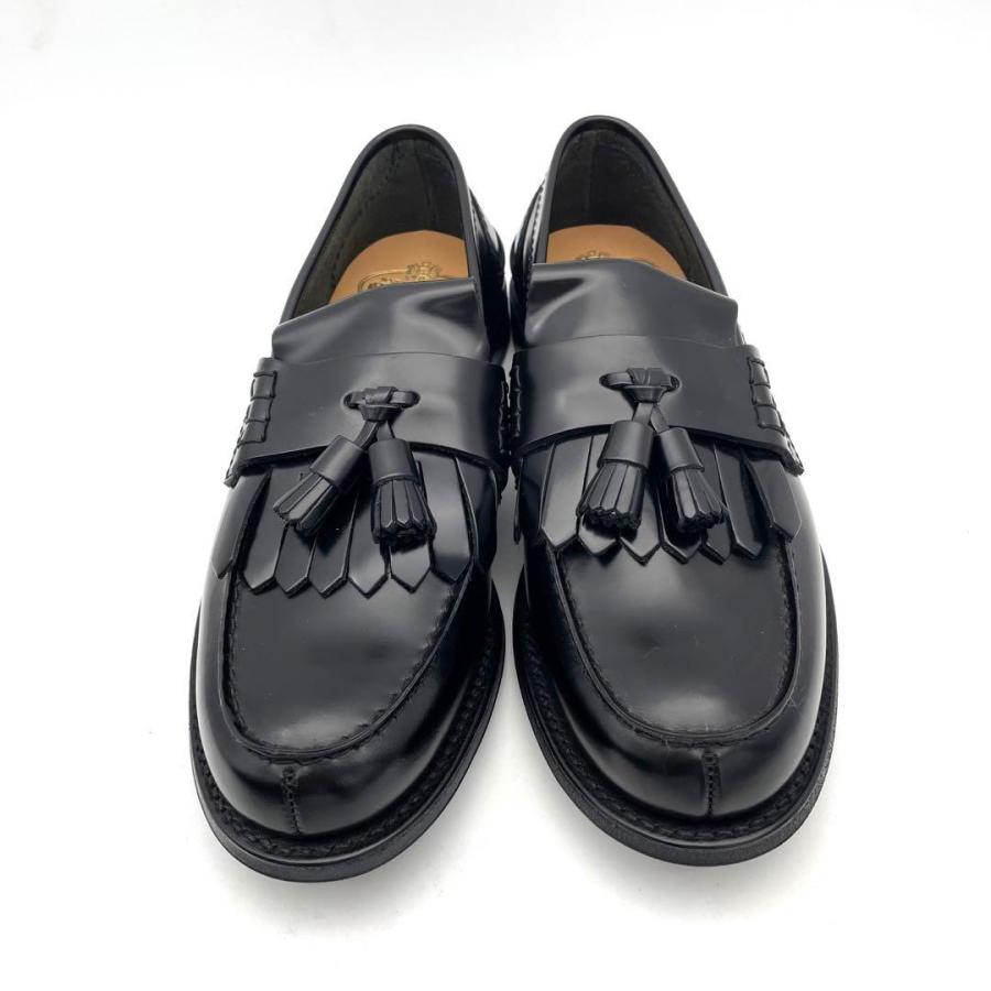 Church's チャーチ オレハム タッセルキルト ローファー ドレスシューズ 革靴 ブラック 7.0F(約26.0cm) メンズ |  Vintage.City