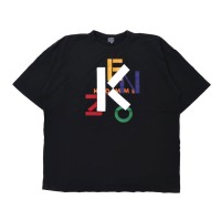 KENZO Tシャツ F ブラック コットン ロゴ 日本製 | Vintage.City ヴィンテージ 古着
