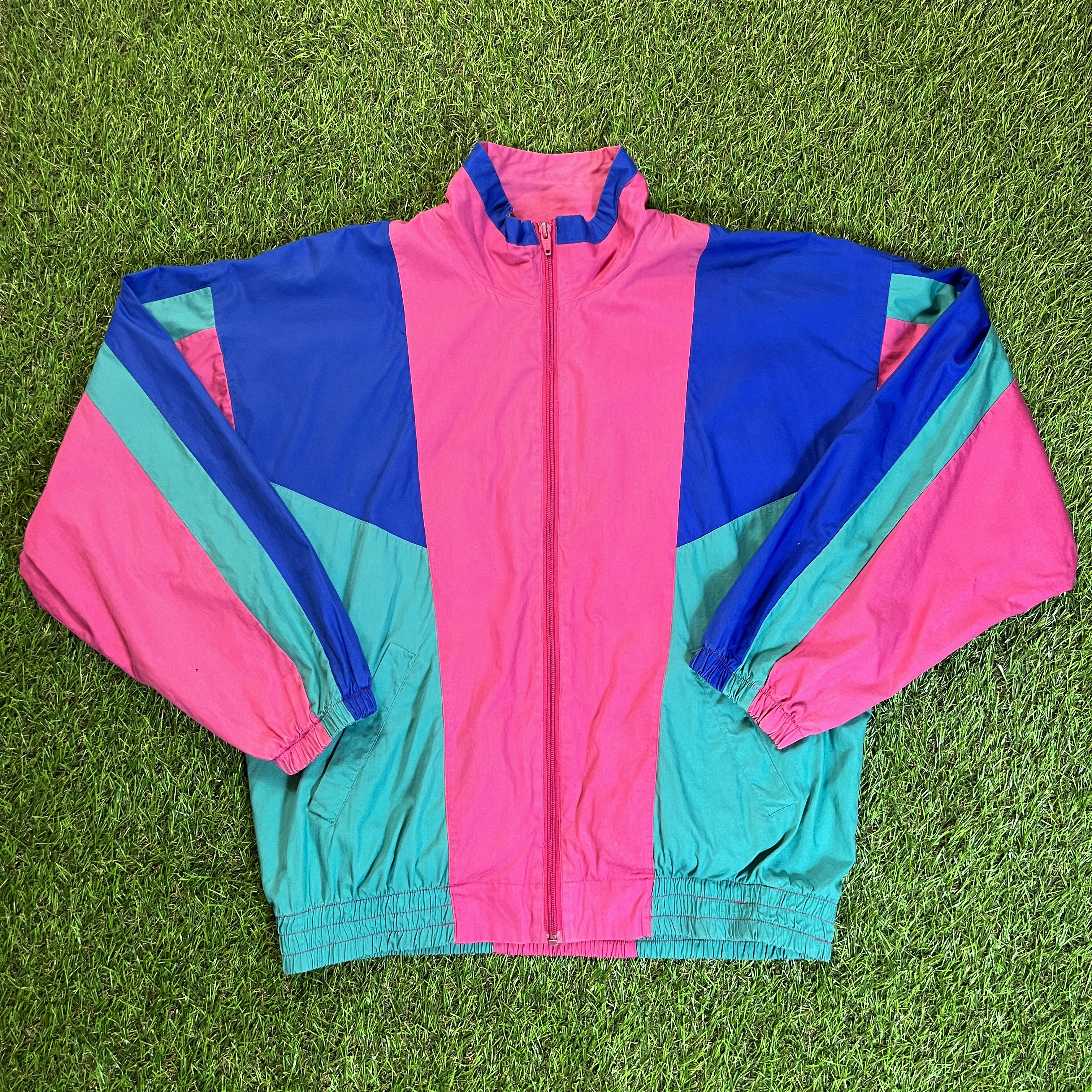 90s Multi Color Cotton Jacket / 古着 Vintage ヴィンテージ