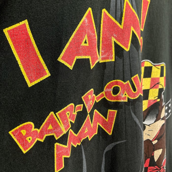 1993s LOONEY TUNES/I AM BAR-B-QUE MAN T-SHIRT | Vintage.City 빈티지숍, 빈티지 코디 정보