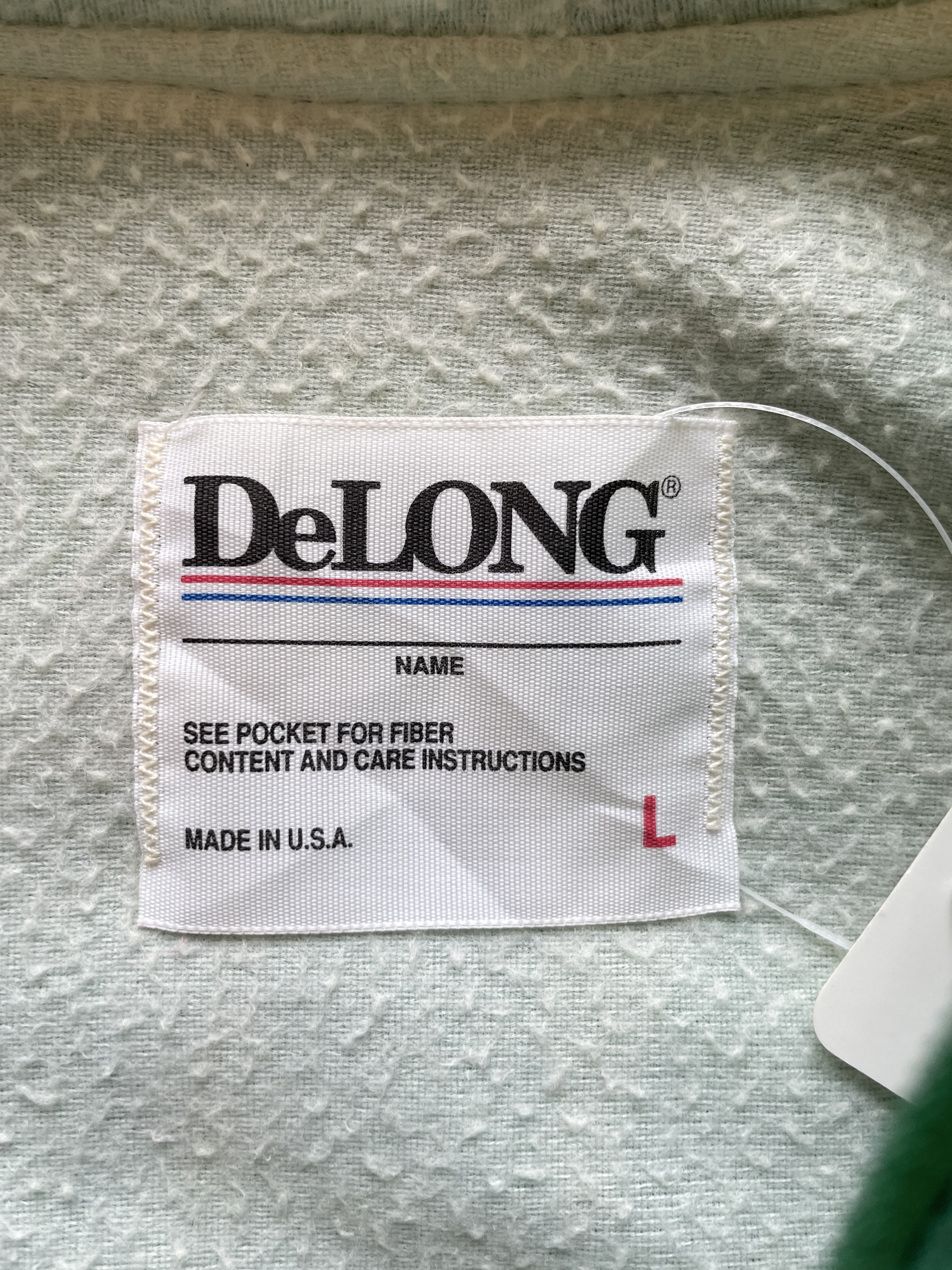 80s Delong USA製 プルオーバーパーカー アノラックパーカー