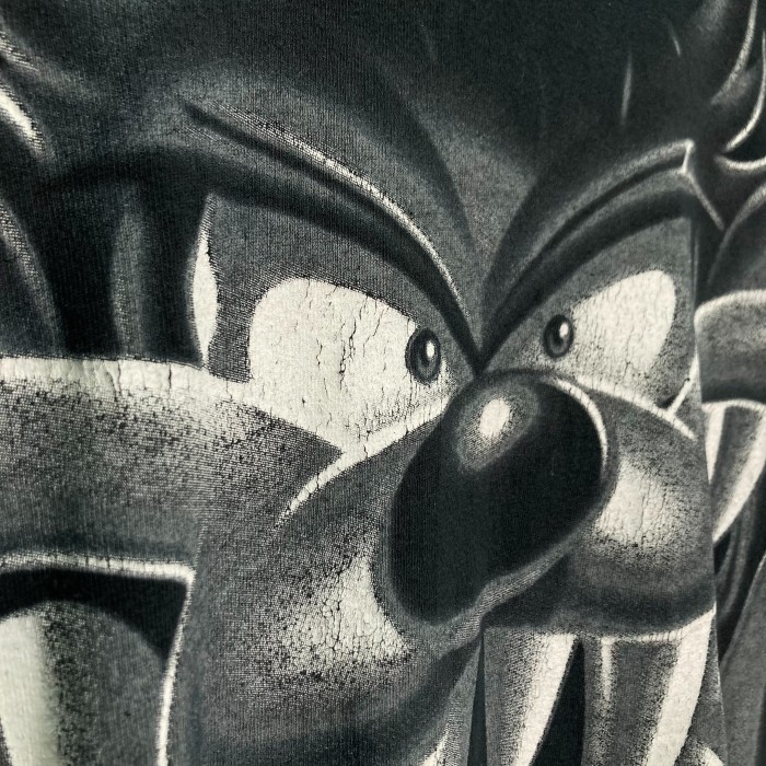 LOONEY TUNES TAZMANIAN DEVIL BIG FACE T-SHIRT | Vintage.City 빈티지숍, 빈티지 코디 정보