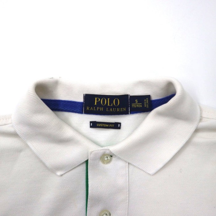 POLO RALPH LAUREN ポロシャツ S ホワイト ナンバリング ビッグポニー刺繍 スリランカ製 | Vintage.City 빈티지숍, 빈티지 코디 정보
