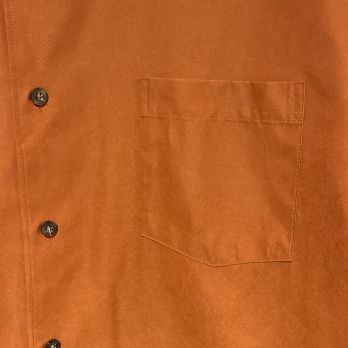 BRANDINI ブランディーニ　フェイクスエードシャツ　オレンジ　A598 | Vintage.City 古着屋、古着コーデ情報を発信