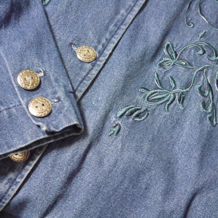 Embroidery Denim Jacket | Vintage.City Vintage Shops, Vintage Fashion Trends