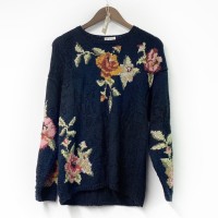 Rose Knit pullover | Vintage.City 빈티지숍, 빈티지 코디 정보